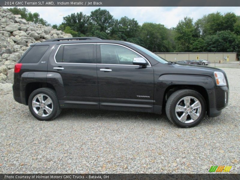 Iridium Metallic / Jet Black 2014 GMC Terrain SLT AWD