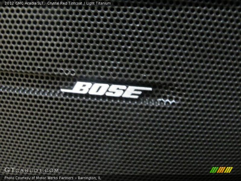 Crystal Red Tintcoat / Light Titanium 2012 GMC Acadia SLT