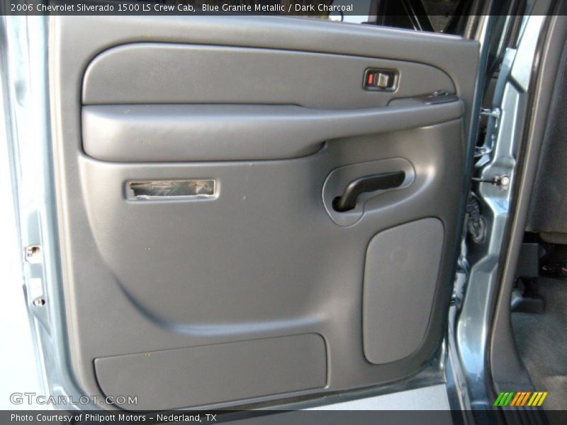 Blue Granite Metallic / Dark Charcoal 2006 Chevrolet Silverado 1500 LS Crew Cab