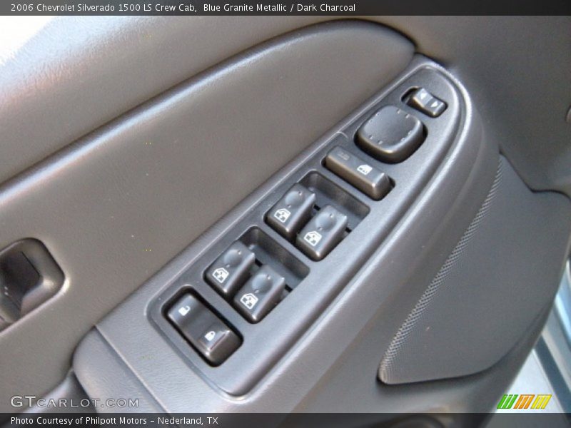 Blue Granite Metallic / Dark Charcoal 2006 Chevrolet Silverado 1500 LS Crew Cab