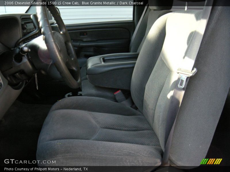 Blue Granite Metallic / Dark Charcoal 2006 Chevrolet Silverado 1500 LS Crew Cab