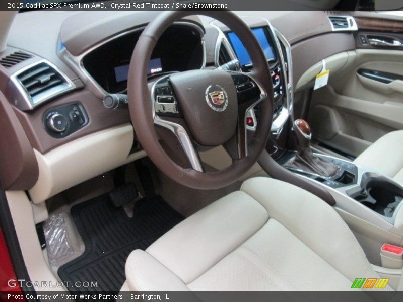 Shale/Brownstone Interior - 2015 SRX Premium AWD 