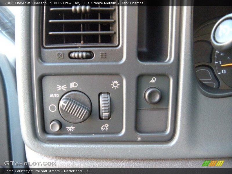 Blue Granite Metallic / Dark Charcoal 2006 Chevrolet Silverado 1500 LS Crew Cab