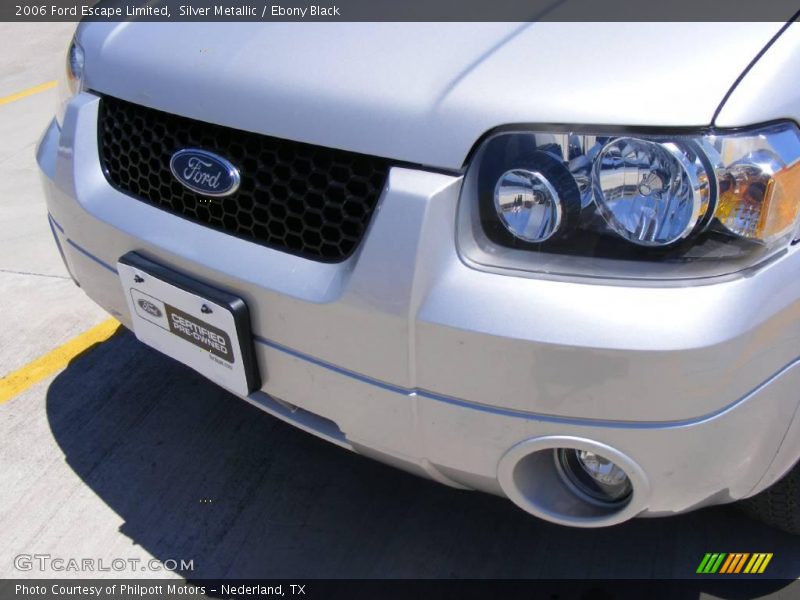 Silver Metallic / Ebony Black 2006 Ford Escape Limited