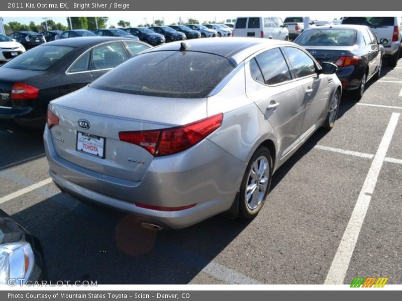 Bright Silver / Beige 2011 Kia Optima EX