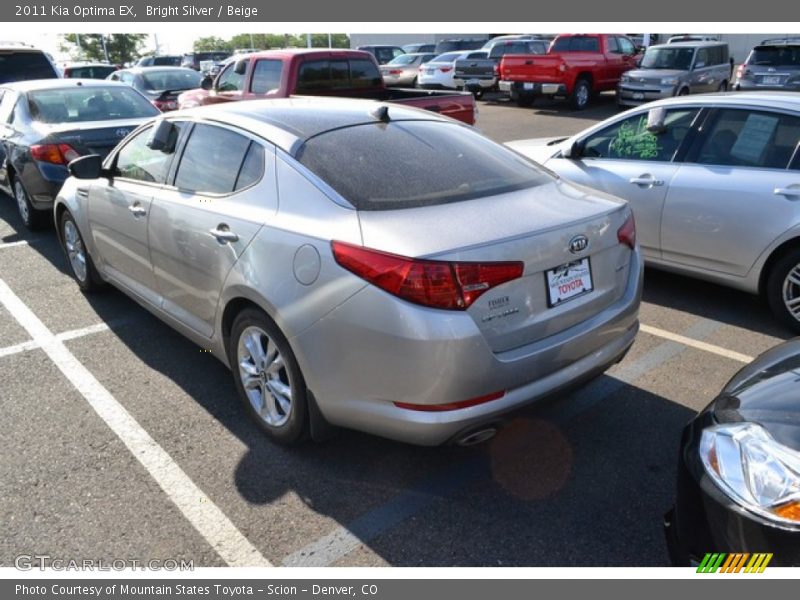 Bright Silver / Beige 2011 Kia Optima EX