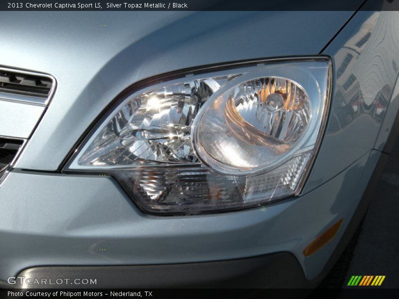 Silver Topaz Metallic / Black 2013 Chevrolet Captiva Sport LS