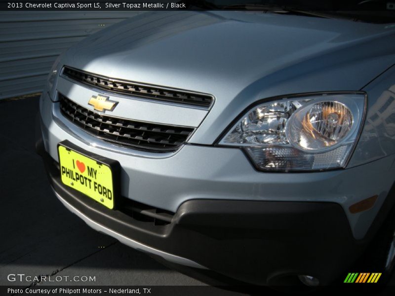 Silver Topaz Metallic / Black 2013 Chevrolet Captiva Sport LS