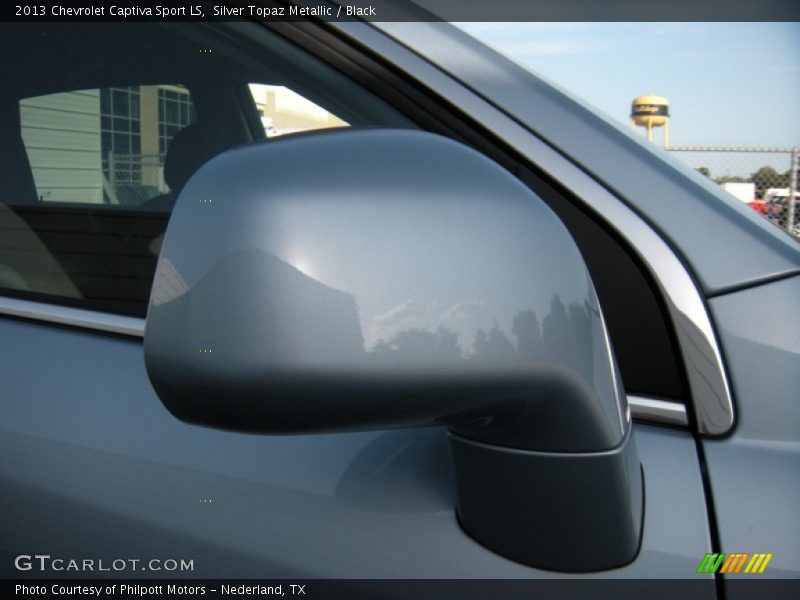 Silver Topaz Metallic / Black 2013 Chevrolet Captiva Sport LS