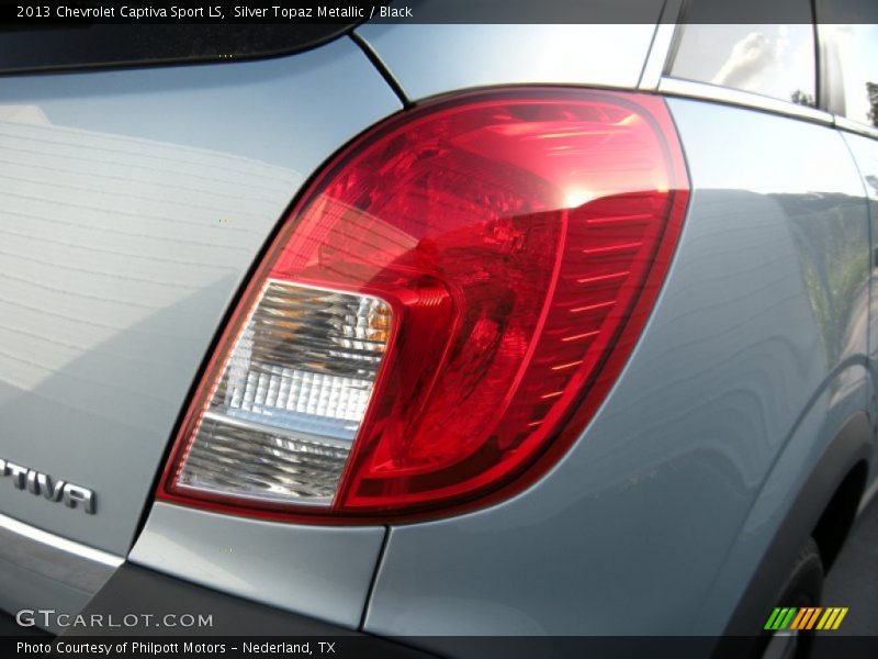 Silver Topaz Metallic / Black 2013 Chevrolet Captiva Sport LS
