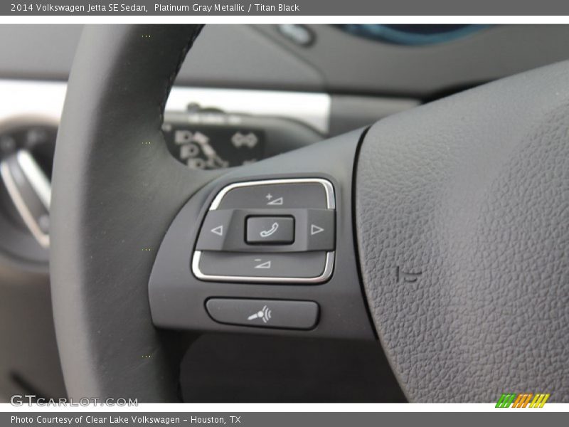 Platinum Gray Metallic / Titan Black 2014 Volkswagen Jetta SE Sedan