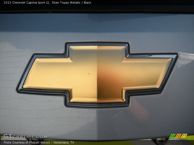 Silver Topaz Metallic / Black 2013 Chevrolet Captiva Sport LS