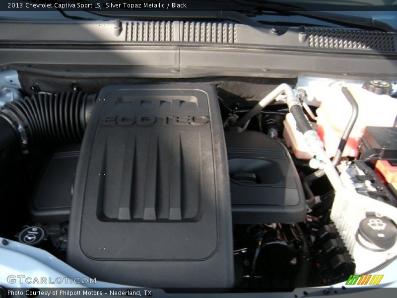 Silver Topaz Metallic / Black 2013 Chevrolet Captiva Sport LS
