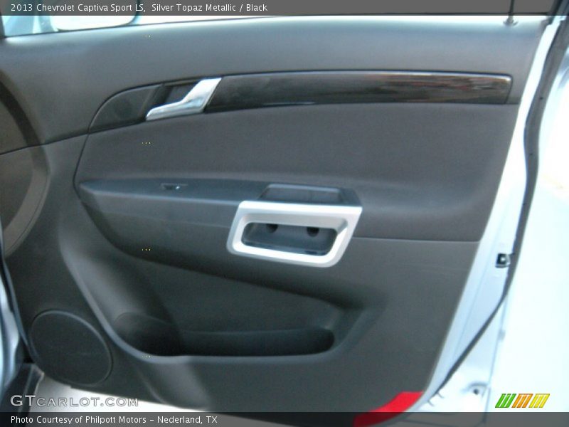 Silver Topaz Metallic / Black 2013 Chevrolet Captiva Sport LS