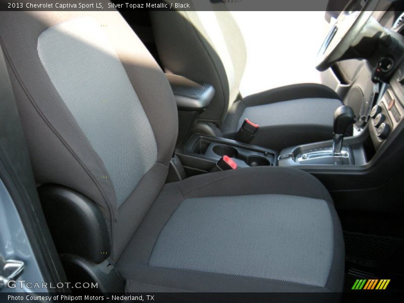 Silver Topaz Metallic / Black 2013 Chevrolet Captiva Sport LS