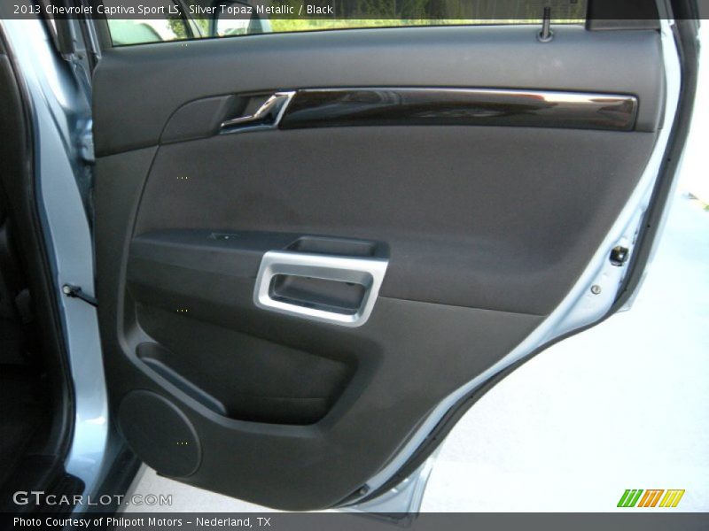 Silver Topaz Metallic / Black 2013 Chevrolet Captiva Sport LS