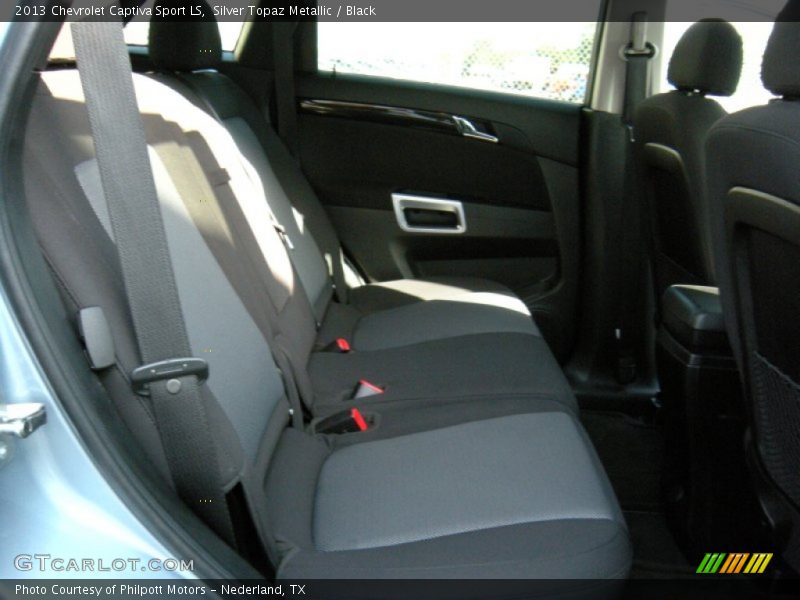 Silver Topaz Metallic / Black 2013 Chevrolet Captiva Sport LS
