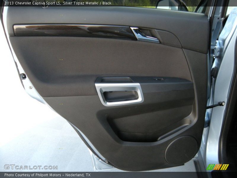 Silver Topaz Metallic / Black 2013 Chevrolet Captiva Sport LS