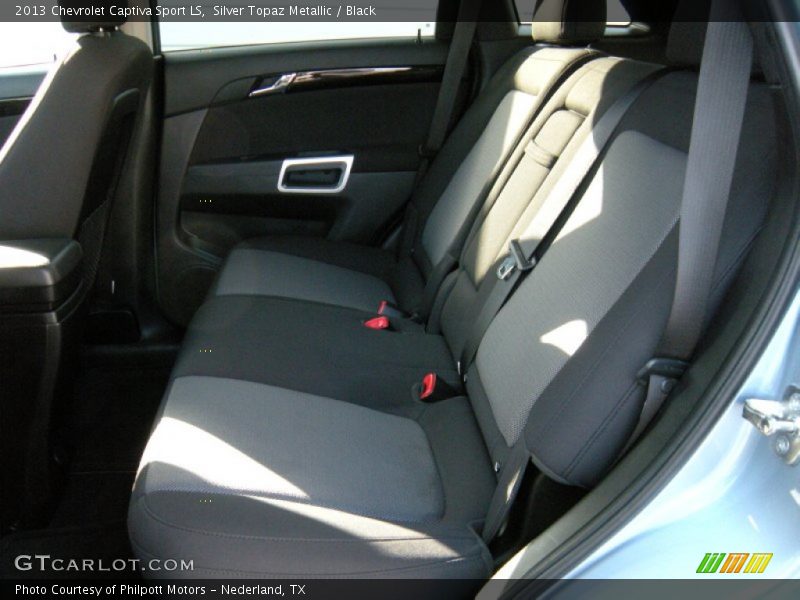 Silver Topaz Metallic / Black 2013 Chevrolet Captiva Sport LS