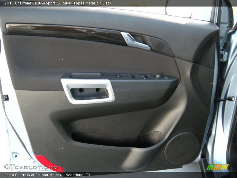 Silver Topaz Metallic / Black 2013 Chevrolet Captiva Sport LS