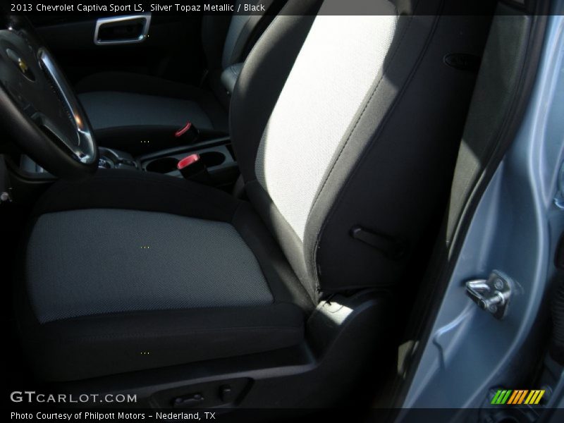 Silver Topaz Metallic / Black 2013 Chevrolet Captiva Sport LS