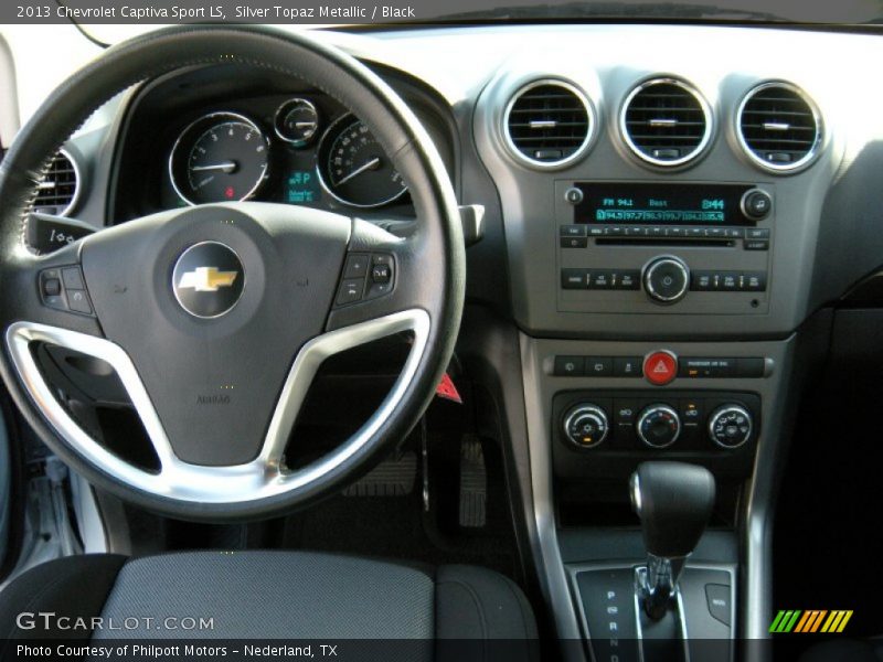 Silver Topaz Metallic / Black 2013 Chevrolet Captiva Sport LS
