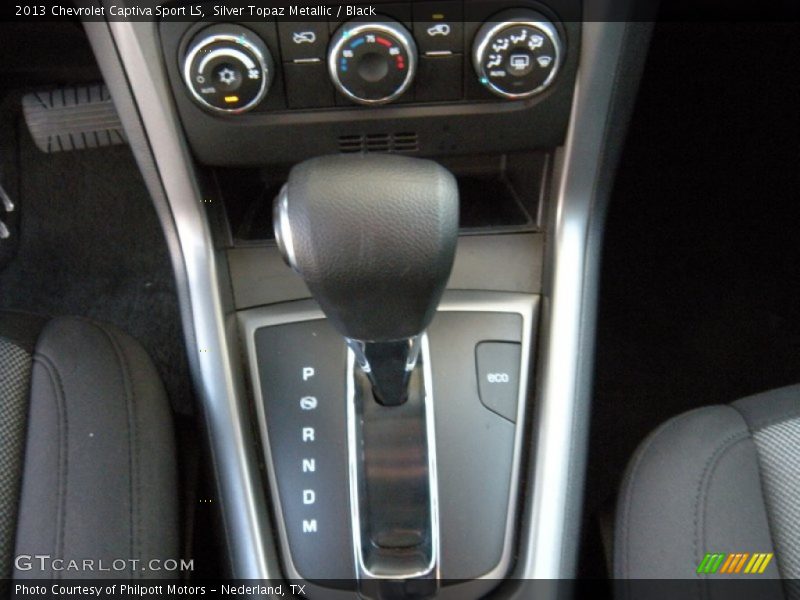 Silver Topaz Metallic / Black 2013 Chevrolet Captiva Sport LS
