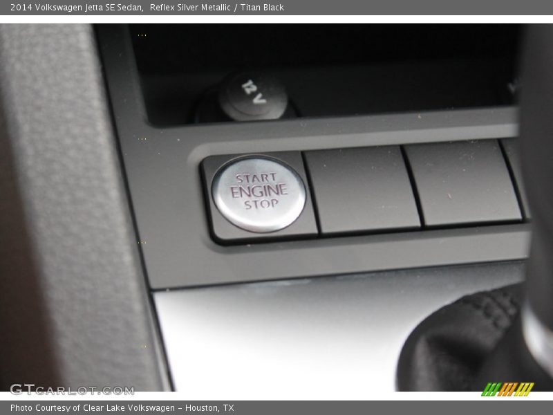 Reflex Silver Metallic / Titan Black 2014 Volkswagen Jetta SE Sedan