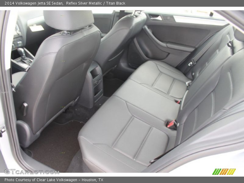 Reflex Silver Metallic / Titan Black 2014 Volkswagen Jetta SE Sedan