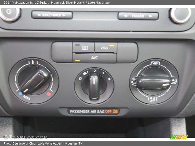 Moonrock Silver Metallic / Latte Macchiato 2014 Volkswagen Jetta S Sedan