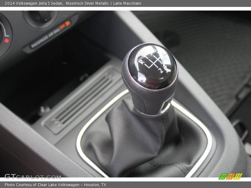 Moonrock Silver Metallic / Latte Macchiato 2014 Volkswagen Jetta S Sedan