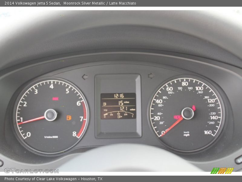 Moonrock Silver Metallic / Latte Macchiato 2014 Volkswagen Jetta S Sedan
