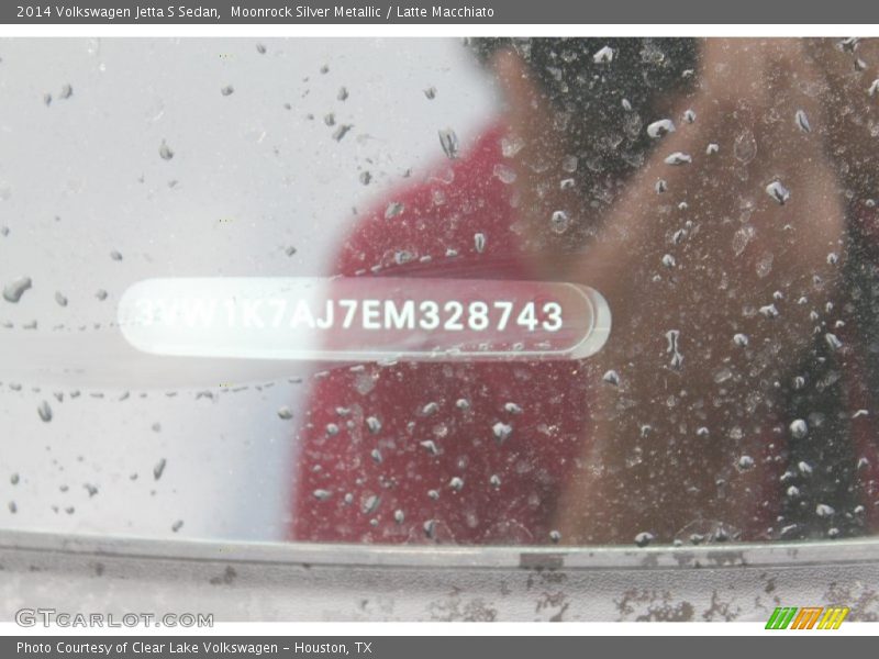 Moonrock Silver Metallic / Latte Macchiato 2014 Volkswagen Jetta S Sedan