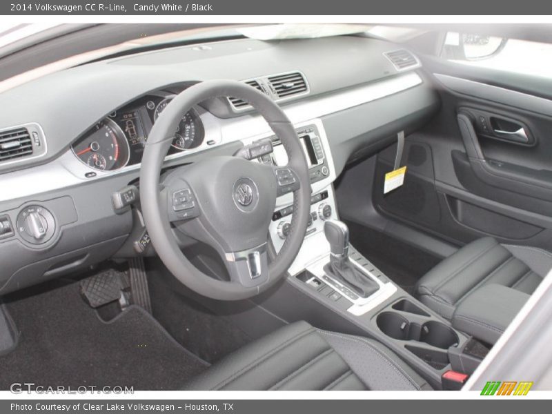 Candy White / Black 2014 Volkswagen CC R-Line