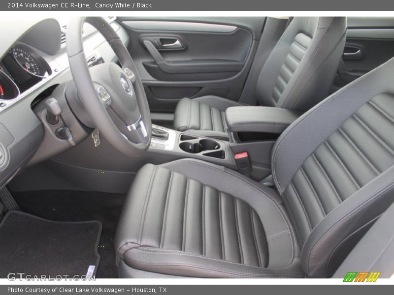 Candy White / Black 2014 Volkswagen CC R-Line