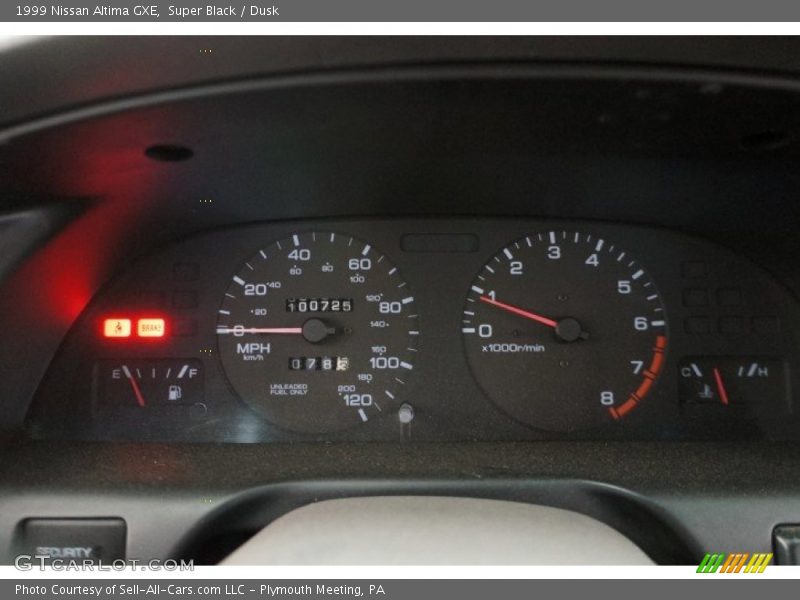 Super Black / Dusk 1999 Nissan Altima GXE