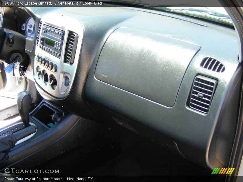 Silver Metallic / Ebony Black 2006 Ford Escape Limited
