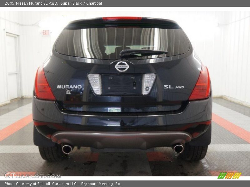 Super Black / Charcoal 2005 Nissan Murano SL AWD