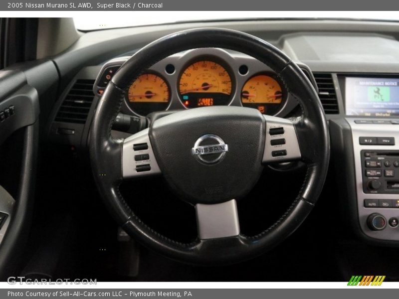 Super Black / Charcoal 2005 Nissan Murano SL AWD