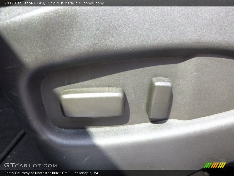 Gold Mist Metallic / Ebony/Ebony 2012 Cadillac SRX FWD