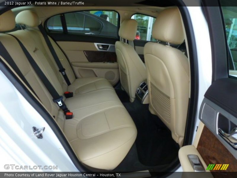 Polaris White / Barley/Truffle 2012 Jaguar XF