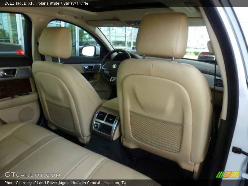Polaris White / Barley/Truffle 2012 Jaguar XF