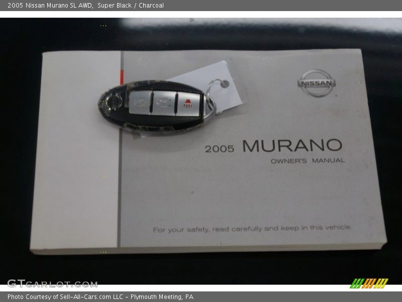 Super Black / Charcoal 2005 Nissan Murano SL AWD