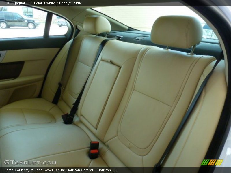 Polaris White / Barley/Truffle 2012 Jaguar XF