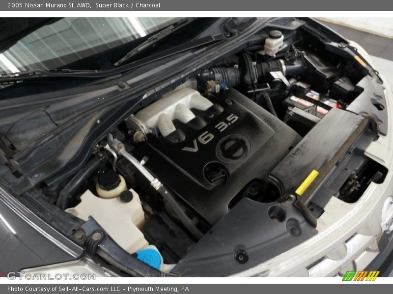 Super Black / Charcoal 2005 Nissan Murano SL AWD