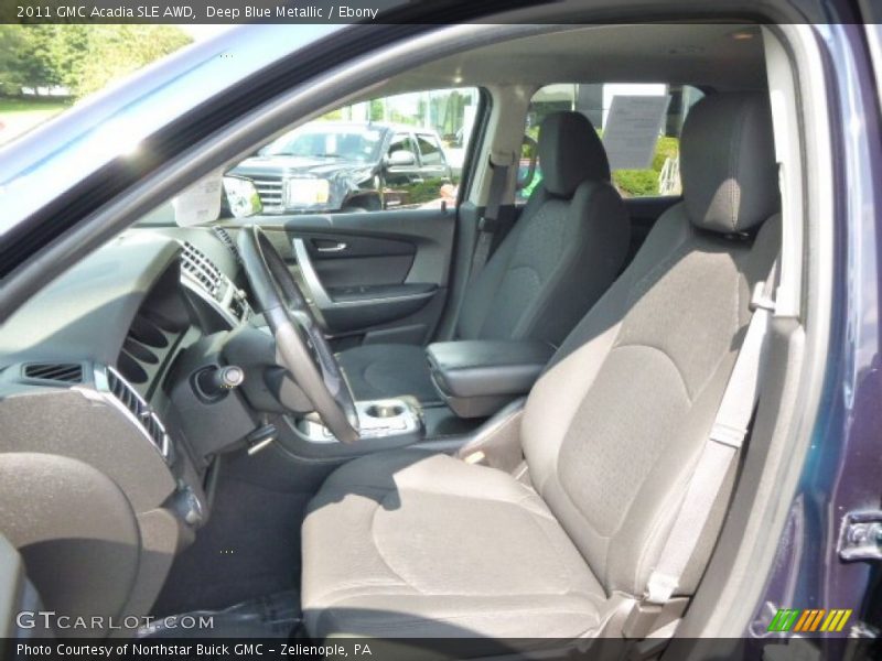 Deep Blue Metallic / Ebony 2011 GMC Acadia SLE AWD
