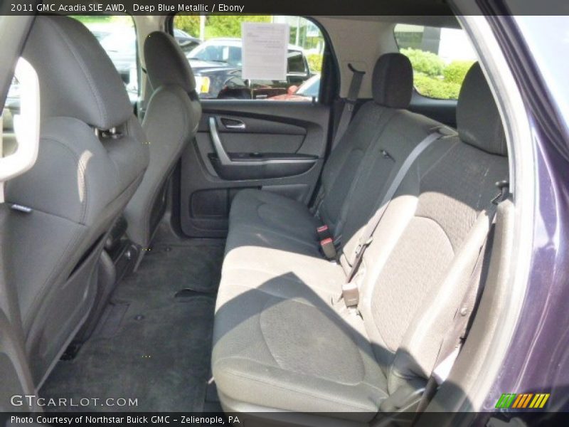 Deep Blue Metallic / Ebony 2011 GMC Acadia SLE AWD