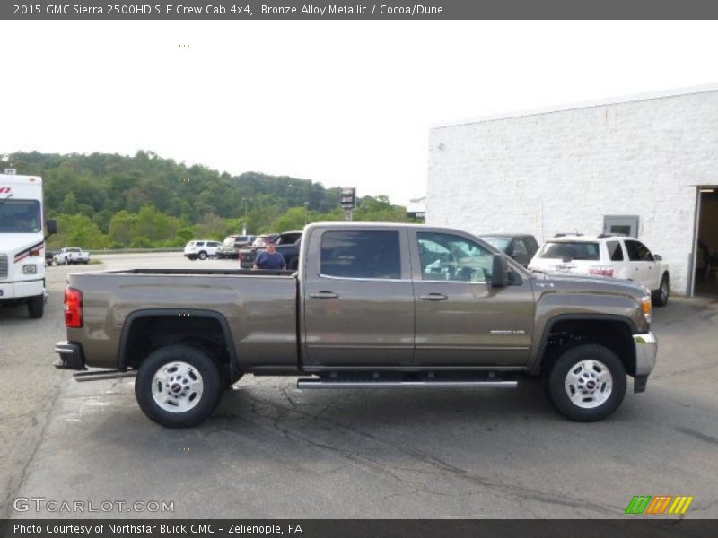  2015 Sierra 2500HD SLE Crew Cab 4x4 Bronze Alloy Metallic