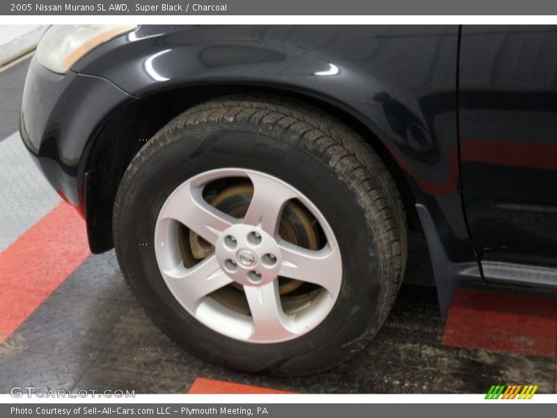 Super Black / Charcoal 2005 Nissan Murano SL AWD
