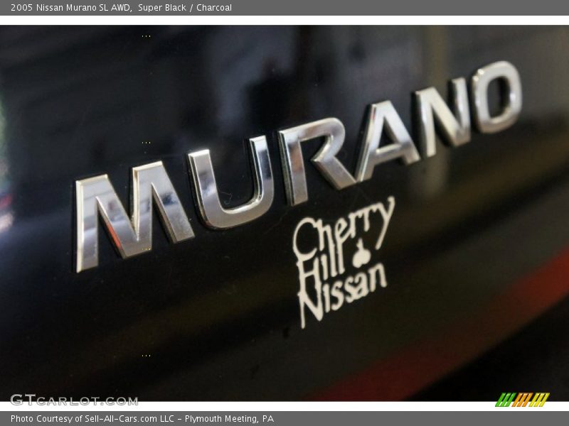 Super Black / Charcoal 2005 Nissan Murano SL AWD